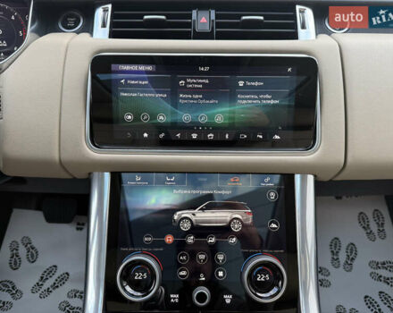 Сірий Ленд Ровер Range Rover Sport, об'ємом двигуна 2.99 л та пробігом 68 тис. км за 64900 $, фото 26 на Automoto.ua