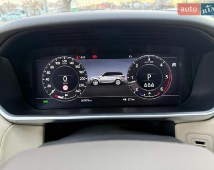 Сірий Ленд Ровер Range Rover Sport, об'ємом двигуна 2.99 л та пробігом 70 тис. км за 62000 $, фото 7 на Automoto.ua