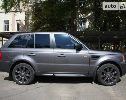 Сірий Ленд Ровер Range Rover Sport, об'ємом двигуна 4.2 л та пробігом 124 тис. км за 12500 $, фото 1 на Automoto.ua