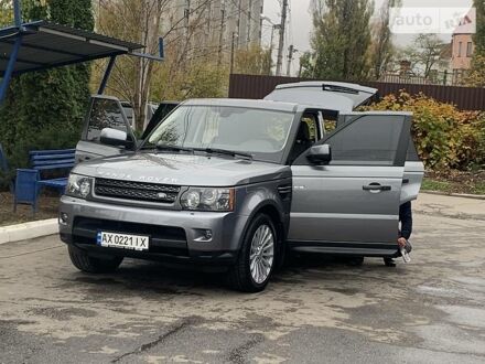 Серый Ленд Ровер Рендж Ровер Спорт, объемом двигателя 3 л и пробегом 212 тыс. км за 15300 $, фото 1 на Automoto.ua