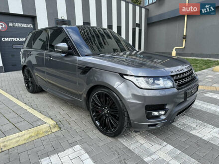 Серый Ленд Ровер Рендж Ровер Спорт, объемом двигателя 5 л и пробегом 208 тыс. км за 30000 $, фото 1 на Automoto.ua