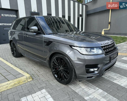 Серый Ленд Ровер Рендж Ровер Спорт, объемом двигателя 5 л и пробегом 208 тыс. км за 30000 $, фото 1 на Automoto.ua