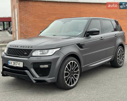 Серый Ленд Ровер Рендж Ровер Спорт, объемом двигателя 5 л и пробегом 112 тыс. км за 29000 $, фото 1 на Automoto.ua