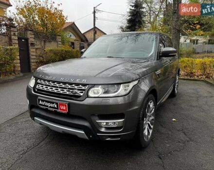 Серый Ленд Ровер Рендж Ровер Спорт, объемом двигателя 3 л и пробегом 144 тыс. км за 29490 $, фото 1 на Automoto.ua