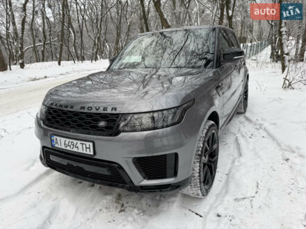 Сірий Ленд Ровер Range Rover Sport, об'ємом двигуна 5 л та пробігом 49 тис. км за 64500 $, фото 1 на Automoto.ua