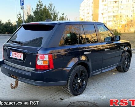 Синий Ленд Ровер Рендж Ровер Спорт, объемом двигателя 2.7 л и пробегом 258 тыс. км за 5300 $, фото 3 на Automoto.ua
