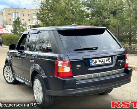 Синій Ленд Ровер Range Rover Sport, об'ємом двигуна 2.7 л та пробігом 278 тис. км за 9500 $, фото 4 на Automoto.ua