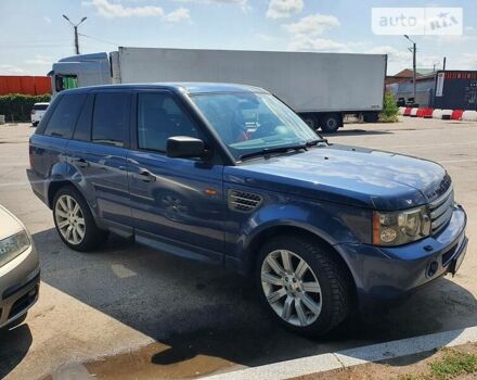 Синий Ленд Ровер Рендж Ровер Спорт, объемом двигателя 2.7 л и пробегом 310 тыс. км за 8150 $, фото 3 на Automoto.ua