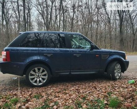 Синий Ленд Ровер Рендж Ровер Спорт, объемом двигателя 2.7 л и пробегом 310 тыс. км за 8150 $, фото 5 на Automoto.ua
