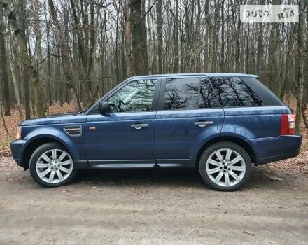 Синий Ленд Ровер Рендж Ровер Спорт, объемом двигателя 2.7 л и пробегом 310 тыс. км за 8150 $, фото 8 на Automoto.ua