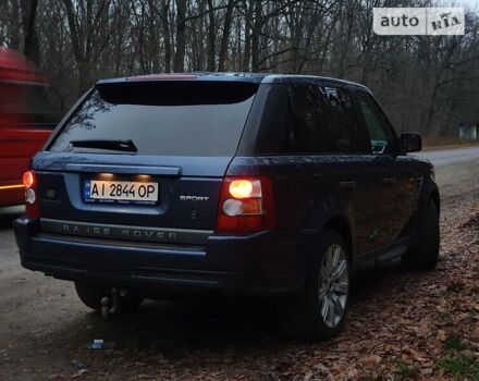 Синий Ленд Ровер Рендж Ровер Спорт, объемом двигателя 2.7 л и пробегом 310 тыс. км за 8150 $, фото 6 на Automoto.ua