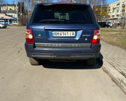 Синій Ленд Ровер Range Rover Sport, об'ємом двигуна 2.7 л та пробігом 350 тис. км за 9500 $, фото 4 на Automoto.ua