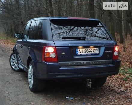 Синий Ленд Ровер Рендж Ровер Спорт, объемом двигателя 2.7 л и пробегом 310 тыс. км за 8150 $, фото 7 на Automoto.ua