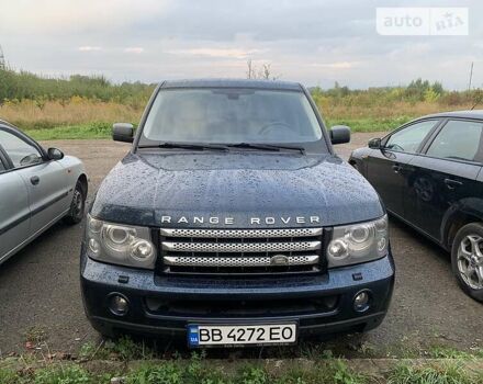 Синій Ленд Ровер Range Rover Sport, об'ємом двигуна 4.4 л та пробігом 160 тис. км за 17000 $, фото 1 на Automoto.ua