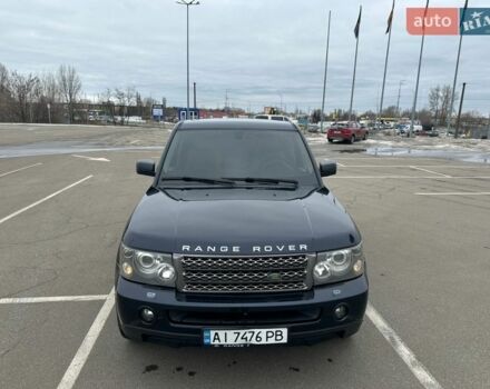 Синий Ленд Ровер Рендж Ровер Спорт, объемом двигателя 4.4 л и пробегом 196 тыс. км за 9500 $, фото 14 на Automoto.ua