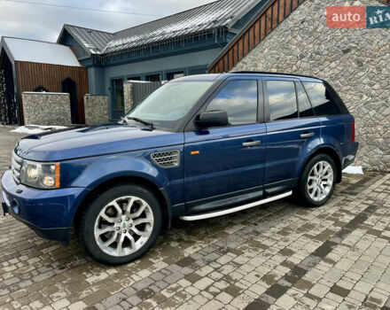 Синій Ленд Ровер Range Rover Sport, об'ємом двигуна 4.2 л та пробігом 152 тис. км за 12599 $, фото 13 на Automoto.ua