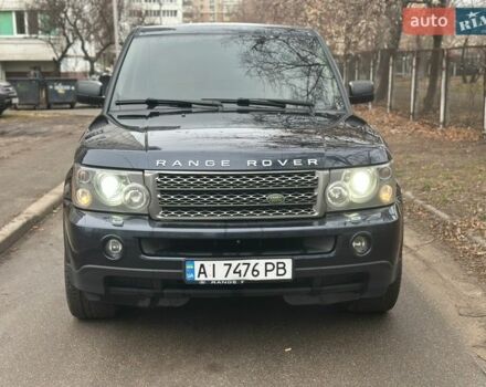 Синий Ленд Ровер Рендж Ровер Спорт, объемом двигателя 4.4 л и пробегом 197 тыс. км за 9900 $, фото 2 на Automoto.ua