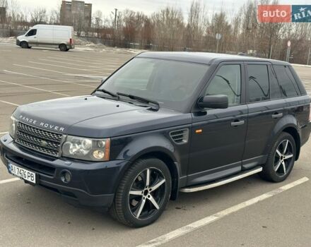Синий Ленд Ровер Рендж Ровер Спорт, объемом двигателя 4.4 л и пробегом 196 тыс. км за 9500 $, фото 10 на Automoto.ua