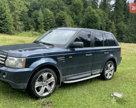 Синій Ленд Ровер Range Rover Sport, об'ємом двигуна 4.4 л та пробігом 177 тис. км за 12500 $, фото 2 на Automoto.ua
