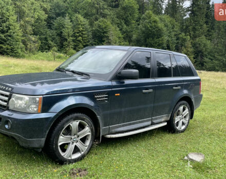 Синій Ленд Ровер Range Rover Sport, об'ємом двигуна 4.4 л та пробігом 177 тис. км за 12500 $, фото 2 на Automoto.ua