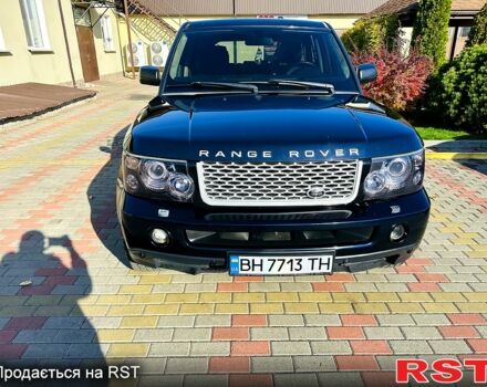 Синий Ленд Ровер Рендж Ровер Спорт, объемом двигателя 4.2 л и пробегом 235 тыс. км за 11000 $, фото 7 на Automoto.ua