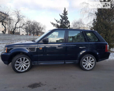 Синій Ленд Ровер Range Rover Sport, об'ємом двигуна 2.7 л та пробігом 200 тис. км за 12499 $, фото 10 на Automoto.ua