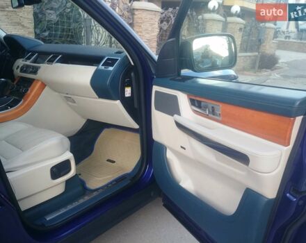 Синій Ленд Ровер Range Rover Sport, об'ємом двигуна 3 л та пробігом 249 тис. км за 15600 $, фото 22 на Automoto.ua