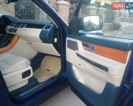 Синій Ленд Ровер Range Rover Sport, об'ємом двигуна 3 л та пробігом 249 тис. км за 15600 $, фото 22 на Automoto.ua