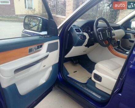 Синій Ленд Ровер Range Rover Sport, об'ємом двигуна 3 л та пробігом 249 тис. км за 15600 $, фото 15 на Automoto.ua