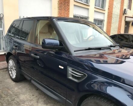 Синій Ленд Ровер Range Rover Sport, об'ємом двигуна 3 л та пробігом 190 тис. км за 23000 $, фото 10 на Automoto.ua