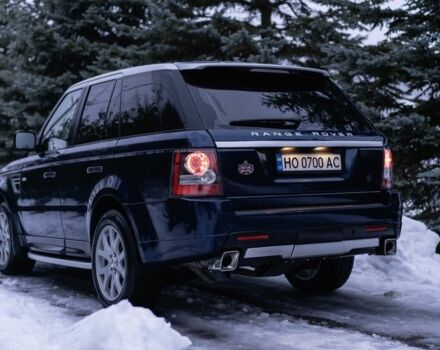 Синій Ленд Ровер Range Rover Sport, об'ємом двигуна 3 л та пробігом 181 тис. км за 16500 $, фото 4 на Automoto.ua