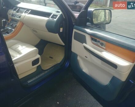 Синій Ленд Ровер Range Rover Sport, об'ємом двигуна 3 л та пробігом 249 тис. км за 15600 $, фото 52 на Automoto.ua