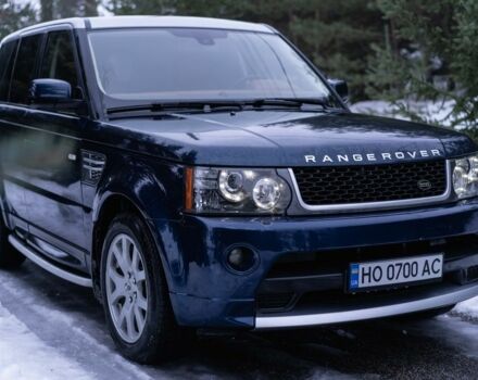 Синій Ленд Ровер Range Rover Sport, об'ємом двигуна 3 л та пробігом 181 тис. км за 16500 $, фото 2 на Automoto.ua