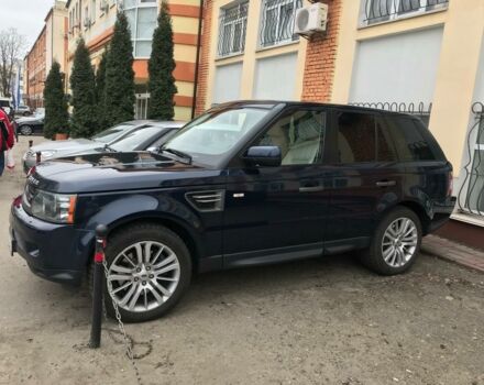 Синій Ленд Ровер Range Rover Sport, об'ємом двигуна 3 л та пробігом 190 тис. км за 23000 $, фото 9 на Automoto.ua