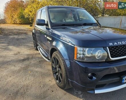 Синий Ленд Ровер Рендж Ровер Спорт, объемом двигателя 2.99 л и пробегом 275 тыс. км за 8700 $, фото 3 на Automoto.ua