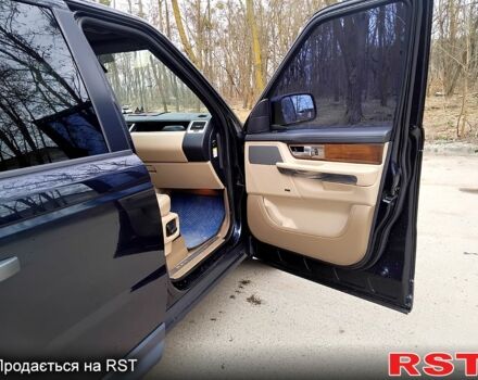 Синій Ленд Ровер Range Rover Sport, об'ємом двигуна 3 л та пробігом 198 тис. км за 14300 $, фото 9 на Automoto.ua