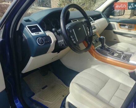 Синій Ленд Ровер Range Rover Sport, об'ємом двигуна 3 л та пробігом 249 тис. км за 15600 $, фото 51 на Automoto.ua