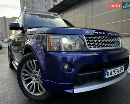 Синий Ленд Ровер Рендж Ровер Спорт, объемом двигателя 2.99 л и пробегом 248 тыс. км за 14000 $, фото 2 на Automoto.ua