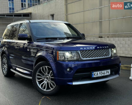 Синий Ленд Ровер Рендж Ровер Спорт, объемом двигателя 2.99 л и пробегом 248 тыс. км за 14000 $, фото 1 на Automoto.ua