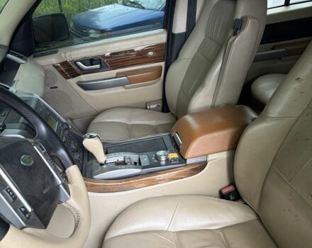Синій Ленд Ровер Range Rover Sport, об'ємом двигуна 5 л та пробігом 222 тис. км за 5500 $, фото 7 на Automoto.ua