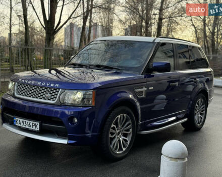 Синий Ленд Ровер Рендж Ровер Спорт, объемом двигателя 2.99 л и пробегом 248 тыс. км за 14000 $, фото 5 на Automoto.ua