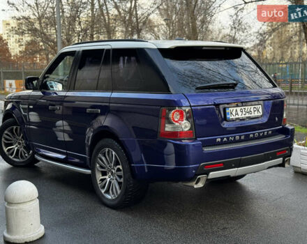 Синий Ленд Ровер Рендж Ровер Спорт, объемом двигателя 2.99 л и пробегом 248 тыс. км за 14000 $, фото 3 на Automoto.ua