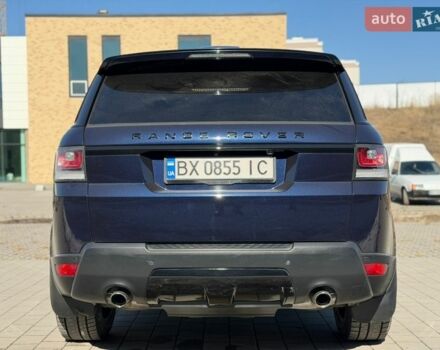 Синій Ленд Ровер Range Rover Sport, об'ємом двигуна 3 л та пробігом 178 тис. км за 26900 $, фото 12 на Automoto.ua