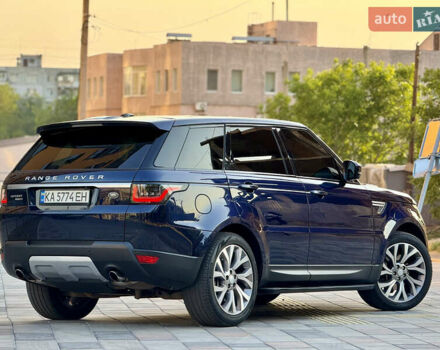 Синій Ленд Ровер Range Rover Sport, об'ємом двигуна 3 л та пробігом 193 тис. км за 24999 $, фото 25 на Automoto.ua