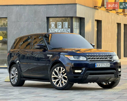 Синій Ленд Ровер Range Rover Sport, об'ємом двигуна 3 л та пробігом 193 тис. км за 24999 $, фото 13 на Automoto.ua
