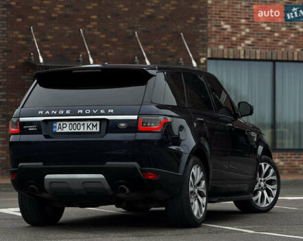 Синій Ленд Ровер Range Rover Sport, об'ємом двигуна 3 л та пробігом 193 тис. км за 24999 $, фото 2 на Automoto.ua
