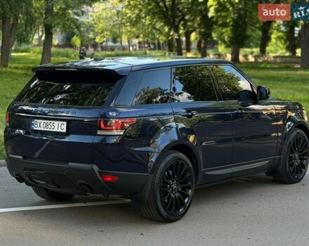 Синій Ленд Ровер Range Rover Sport, об'ємом двигуна 3 л та пробігом 180 тис. км за 23000 $, фото 5 на Automoto.ua