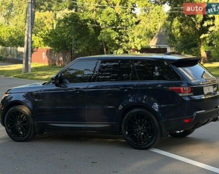 Синій Ленд Ровер Range Rover Sport, об'ємом двигуна 3 л та пробігом 180 тис. км за 23000 $, фото 9 на Automoto.ua