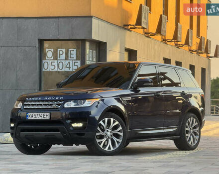 Синій Ленд Ровер Range Rover Sport, об'ємом двигуна 3 л та пробігом 193 тис. км за 24999 $, фото 14 на Automoto.ua