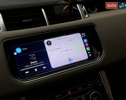 Синій Ленд Ровер Range Rover Sport, об'ємом двигуна 3 л та пробігом 193 тис. км за 24999 $, фото 12 на Automoto.ua